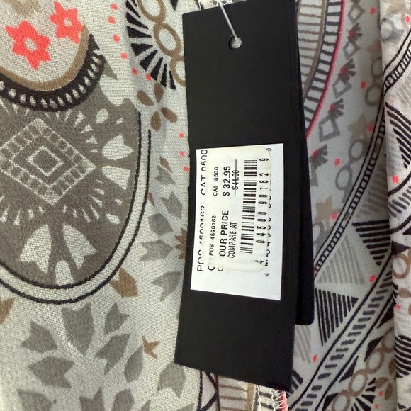 Steve Madden Aztec Fringe Kimono NWT - Picture 5 of 8